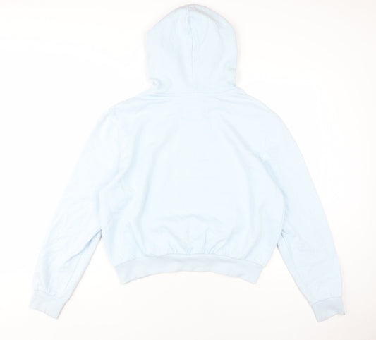 H&M Women’s Blue Pullover Hoodie, Size M