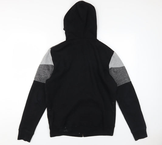 Mens UK Size S New Look Multicoloured Full Zip Hoodie