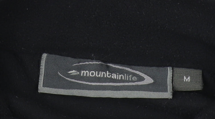 Mens UK Size M mountainlife Black Pullover Sweatshirt
