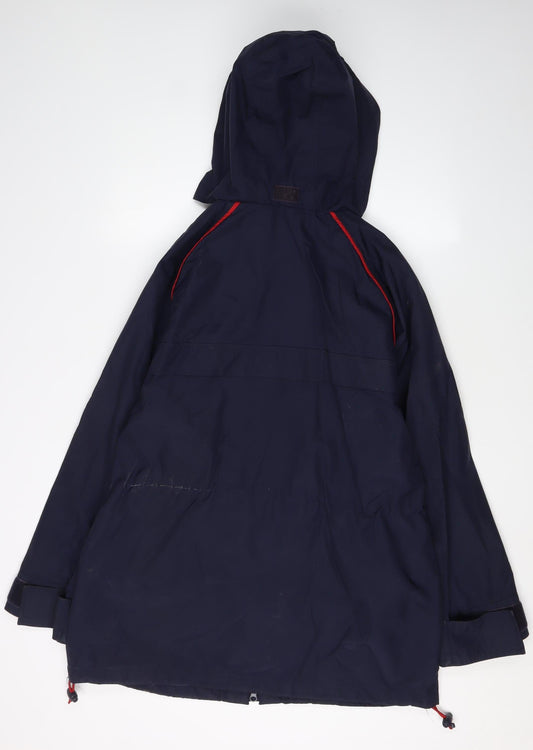 Womens UK Size M Joie de Vivre Blue Basic Jacket