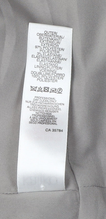 Kaliko Women's Grey Blazer, Size 14, Regular Fit