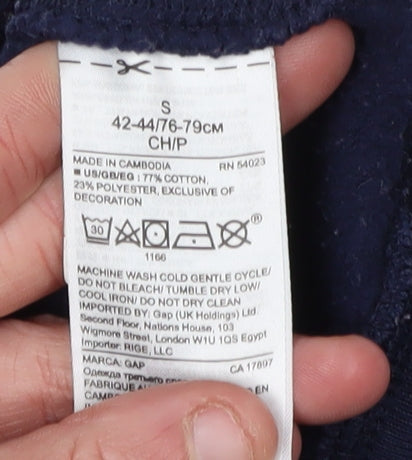 Gap Women's Blue Pullover Sweatshirt - Size S