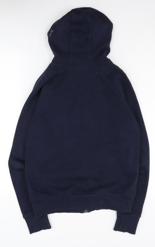 Adidas Women's Blue S Full Zip Hoodie