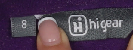 Womens UK Size 8 Hi Gear Purple Basic Jacket