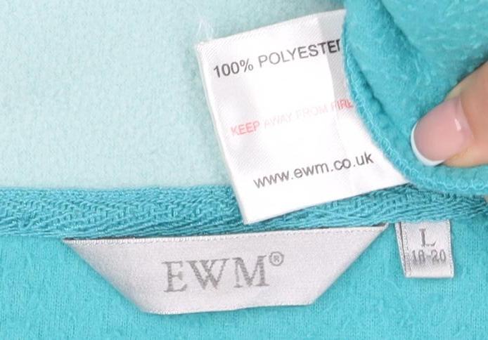 Womens UK Size L EWM Blue Basic Jacket