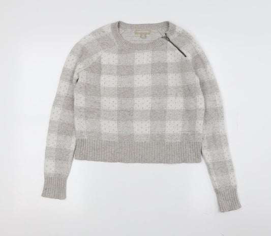 Womens UK Size XS Banana Republic Grey Pullover Jumper