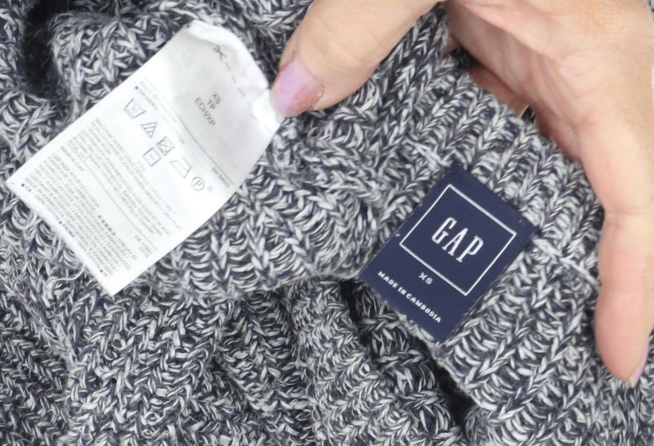Gap Women’s Grey XS Pullover Jumper Knitwear