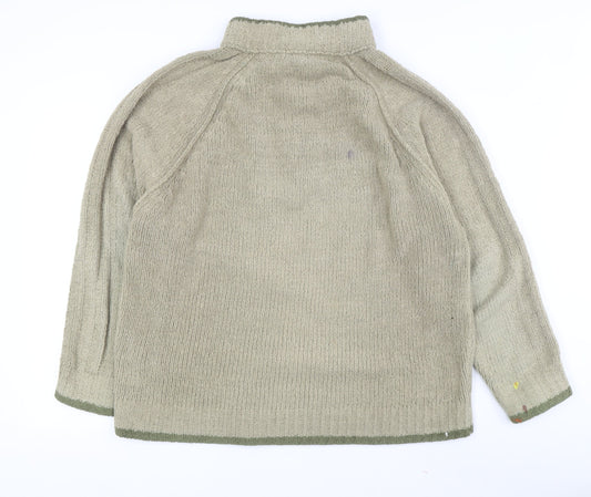 Mens UK Size M Peter Storm Beige 1/4 Zip Sweatshirt