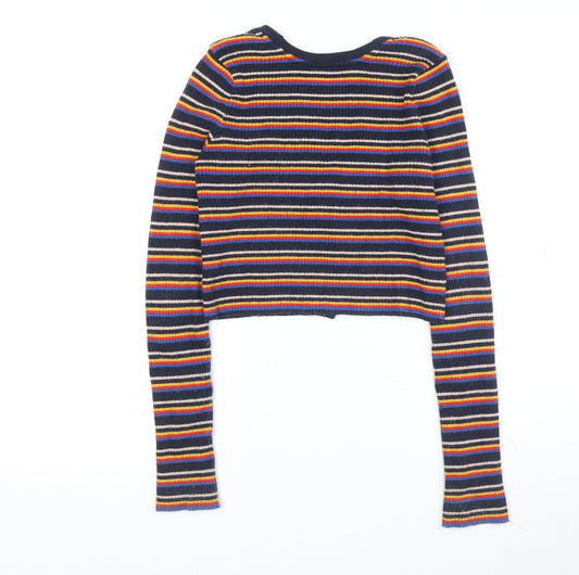 Womens UK Size M Urban Outfitters Multicoloured Cardigan Jumper