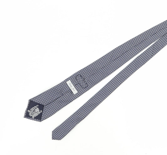 Austin Reed Men's Blue Geometric Silk Tie