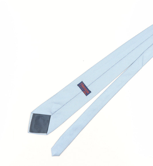 Havana Men's Blue Geometric Silk Tie, One Size