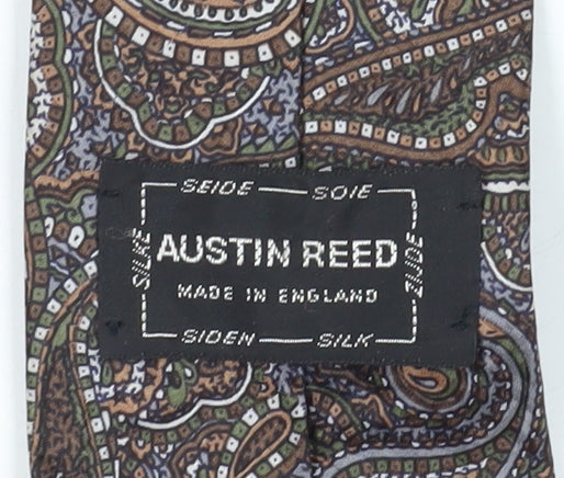 Austin Reed Men's Brown Paisley Silk Tie