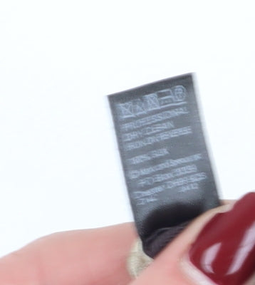 Marks and Spencer Beige Floral Silk Men's Tie