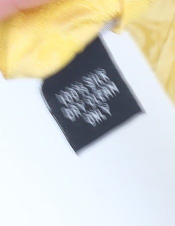 Magee Men's Yellow Paisley Silk Tie, One Size