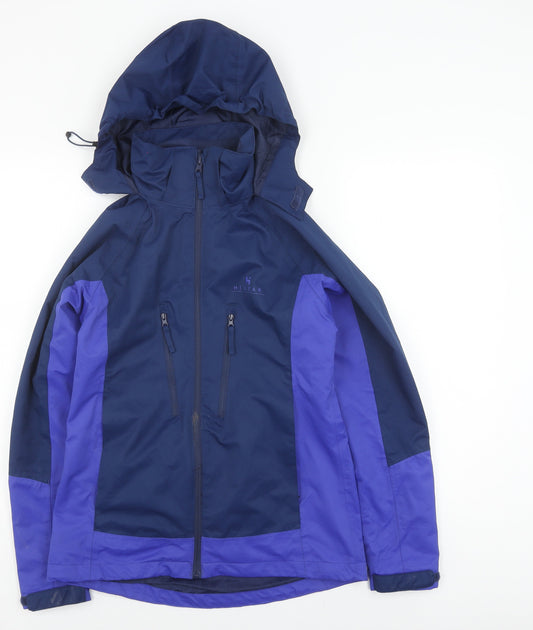 Womens UK Size 8 Hi Gear Blue Parka Coat