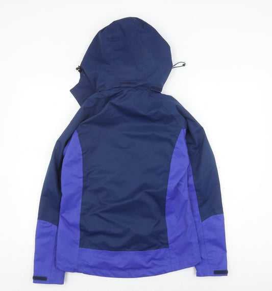 Womens UK Size 8 Hi Gear Blue Parka Coat