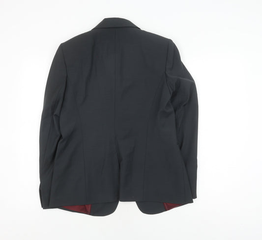Jigsaw Women's Black Suit Jacket Size 14 for Business