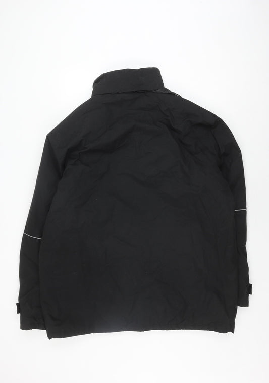 Atlas for Men Black XL Men's Jacket, Zip Closure, Regular Fit