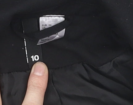 H&M Women’s Black Blazer, Size 10, Classic Business/Casual