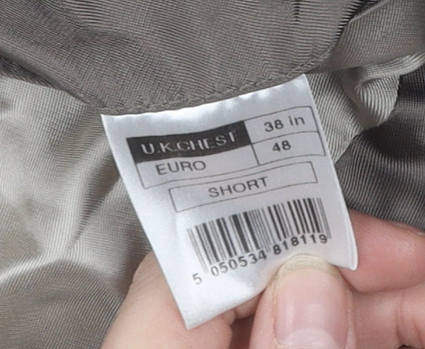 Mens UK Size 38 Karl Jackson Regular Green Suit Jacket