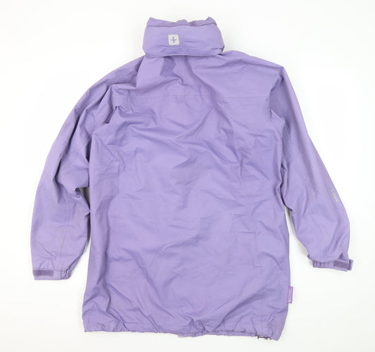 Mountain Warehouse Women's Purple Waterproof Jacket Size 14