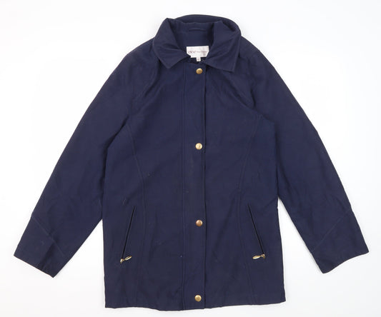 Womens UK Size 12 EWM Pure Classics Blue Basic Jacket
