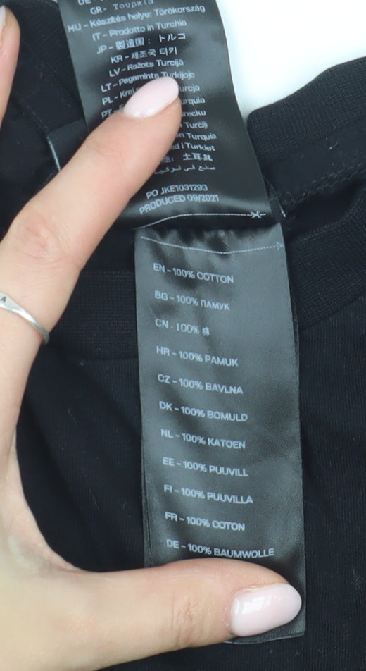 MP Men's Black XS Cotton Short Sleeve T-Shirt