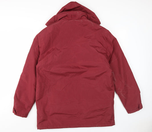 Atlas for Men Red Parka Jacket - Men's S