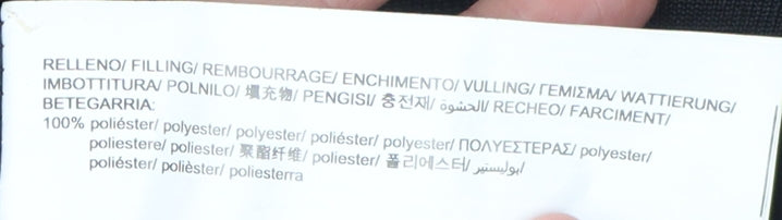 Pull & Bear Unisex Black L Waistcoat with Zipped Pockets