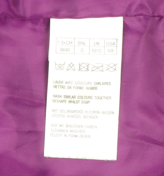 Damart Women's Purple Size 10 Fleece Jacket