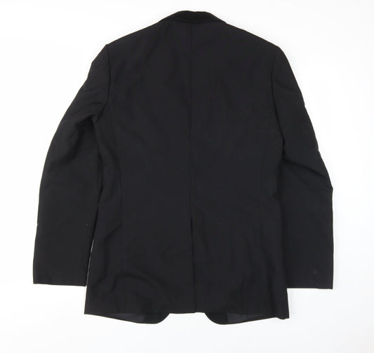 Mens UK Size 148 Varteks Regular Black Suit Tuxedo