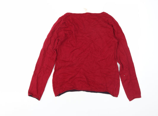 Womens UK Size 8 White Stuff Red Pullover Jumper