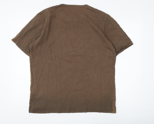 Ted Baker Brown Men's Graphic T-Shirt Size 10