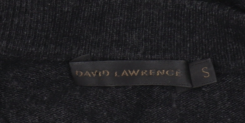 David Lawrence Women's Black Animal Print Jumper, Size S