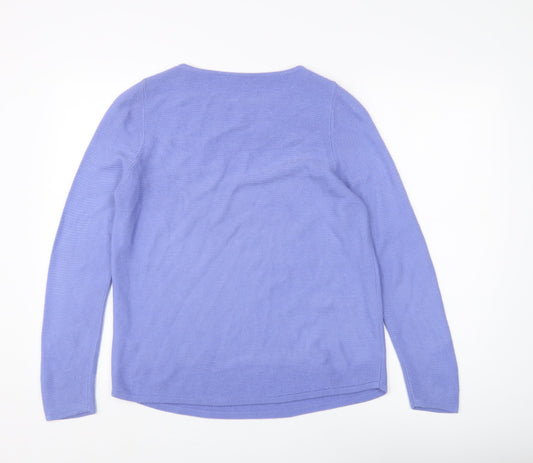 Womens UK Size 12 Bonmarché Purple Jumper Jumper