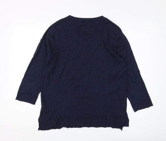 Womens UK Size 16 NEXT Blue Pullover Jumper