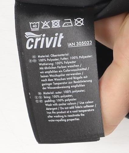 Crivit Men's Grey Snow Pants L Waterproof Insulated