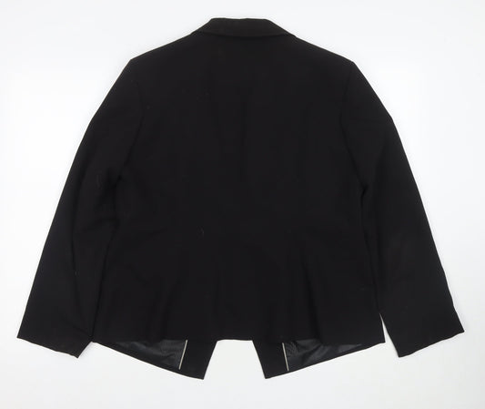 Principles Women's Black Trouser Suit Blazer Size 18