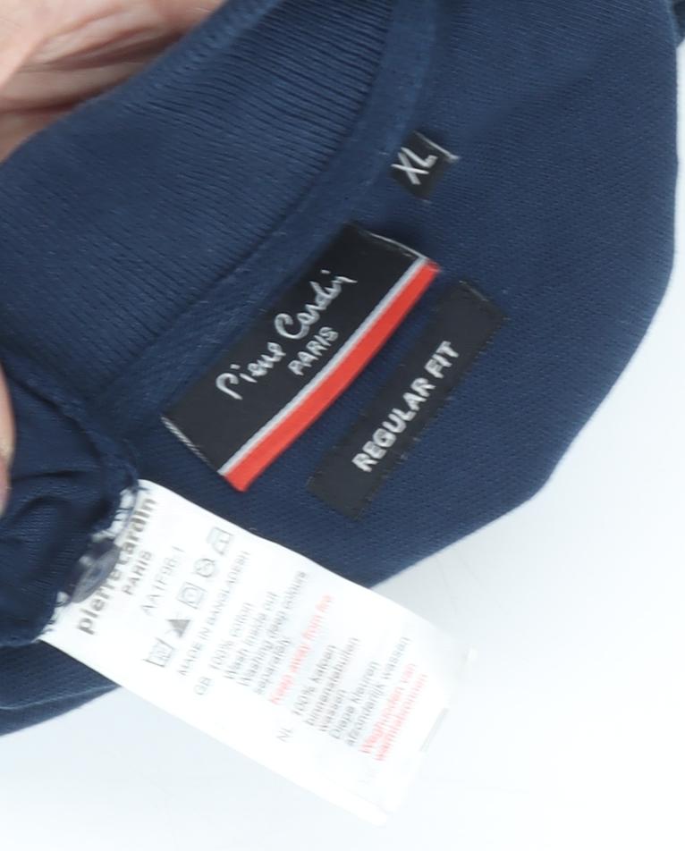 Pierre Cardin Men's Blue XL Polo Shirt - Casual & Stylish