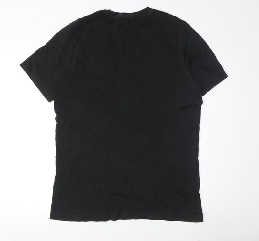 Adidas Men's Black M Crew Neck Short Sleeve T-Shirt