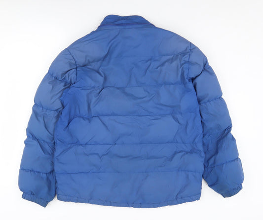 Unisex Adults UK Size XS Timberland Blue Puffer Jacket