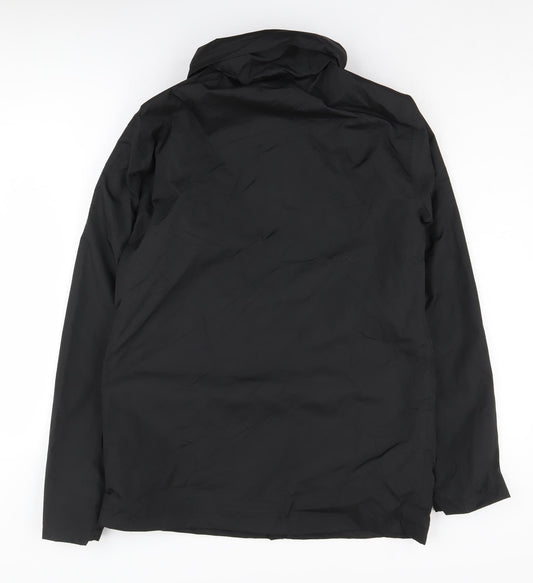 Mens UK Size S Regatta Professional Black Windbreaker Coat