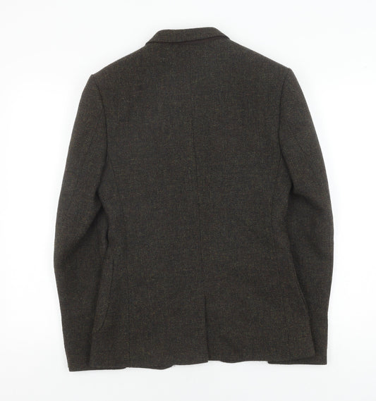 ASOS Men’s Brown Slim Fit Blazer, Size 34R