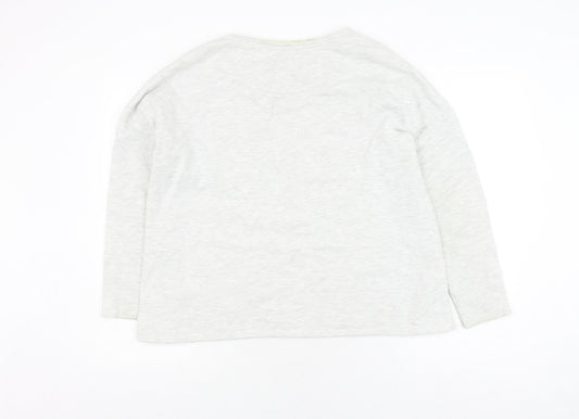Womens UK Size 14 Marks and Spencer Grey Pullover Sweatshirt
