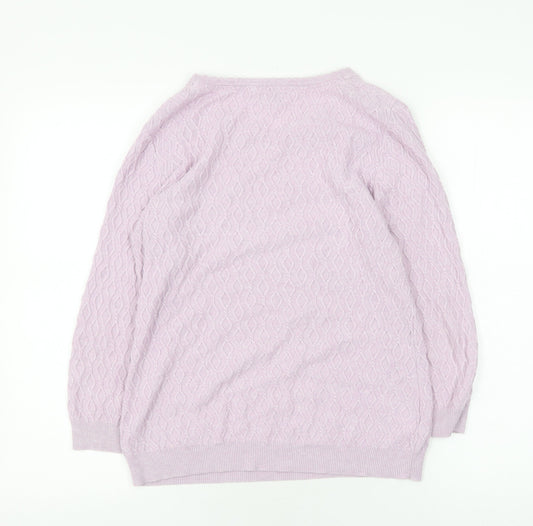Womens UK Size S CC Ivory Pullover Jumper