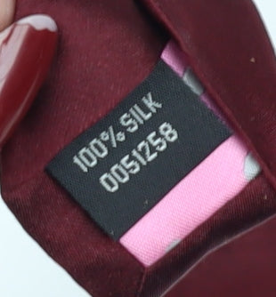 Jeff Banks Men's Silk Tie - Burgundy