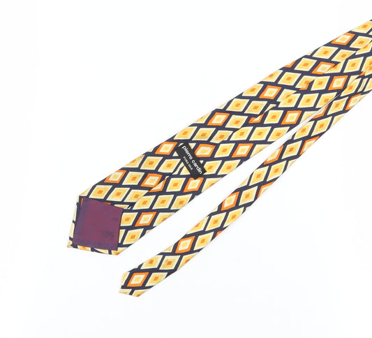 Pierre Cardin Men's Silk Geometric Tie - Multicoloured