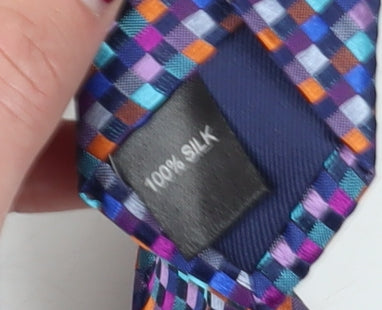 Austin Reed Multicoloured Silk Geometric Men's Designer Tie