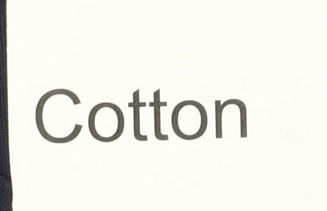 Brand and care label for Decathlon unisex blue t-shirt, m, casual, breathable