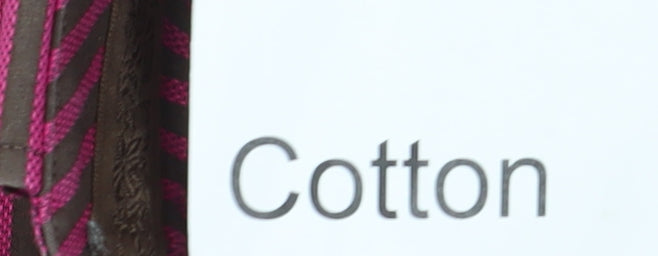 Ted Baker Men's Pink Striped Dress Shirt Long Sleeve 17